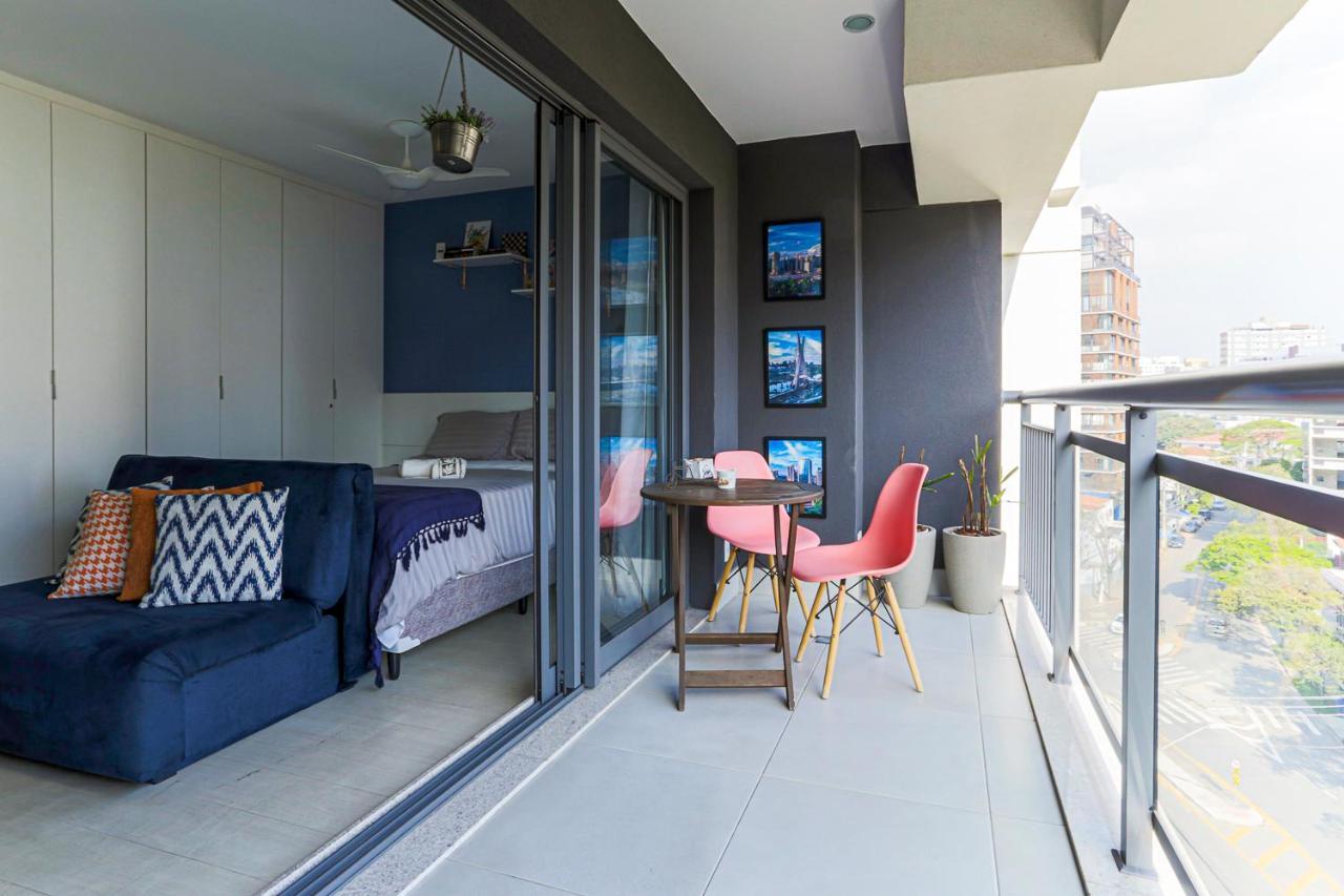 Studio Vila Madalena Com Piscina Climatizada Apartment São Paulo Luaran gambar